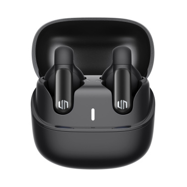 Logo trade promotional gifts picture of: Urban Vitamin Long Beach ENC rplastic wireless earbuds