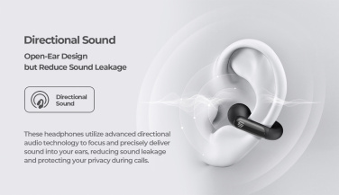 Logotrade promotional merchandise image of: Urban Vitamin Long Beach ENC rplastic wireless earbuds
