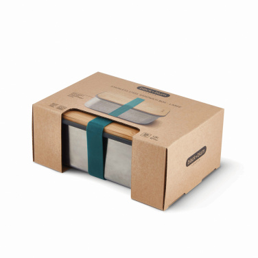 Logo trade promotional product photo of: Black+Blum Stainless Steel Sandwich Box Large