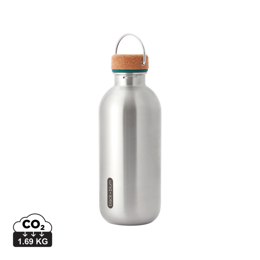 Logo trade promotional merchandise photo of: Black+Blum Steel Water Bottle 600ml