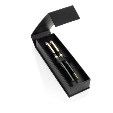 Logotrade business gifts photo of: Swiss Peak Luca RCS recycled brass deluxe pen set