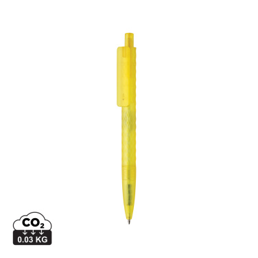 Logotrade promotional giveaways photo of: X3 GRS recycled PC plastic pen frosted