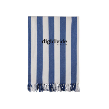 Logo trade promotional item photo of: VINGA Ornos GRS recycled cotton hammam towel