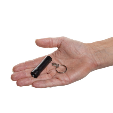 Logotrade advertising product picture of: Flash RCS recycled aluminium keychain torch