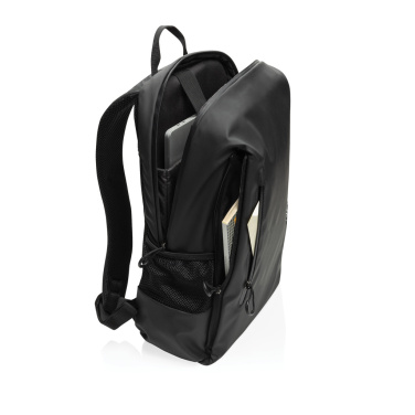 Logotrade business gifts photo of: Lima Aware™ RPET water resistant 15.6 laptop backpack