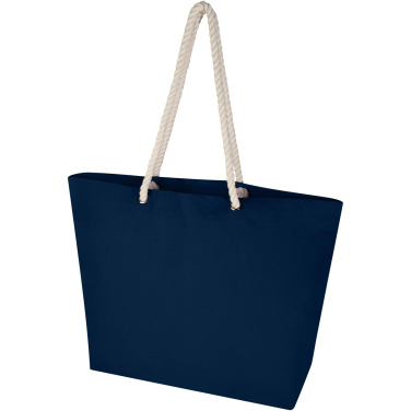 Logo trade promotional gifts image of: Florida 270 g/m² GRS recycled beach tote bag 18L