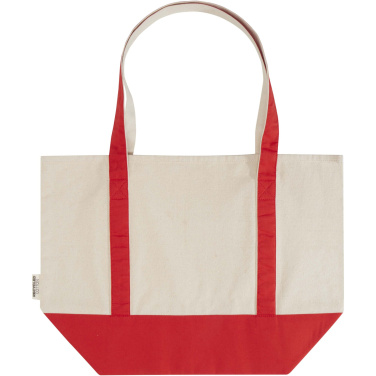 Logo trade advertising products picture of: Sam 320 g/m² GRS recycled cotton tote bag