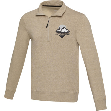 Logotrade promotional gift image of: Tin unisex Aware™ recycled quarter zip sweater