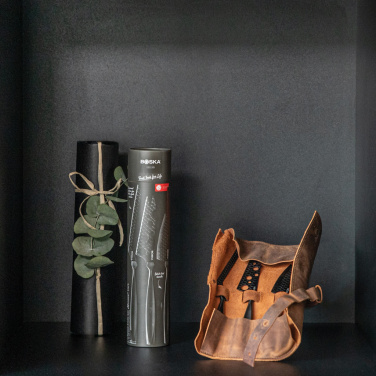 Logotrade promotional giveaways photo of: BOSKA Cheese Knife Set Monaco+ Black