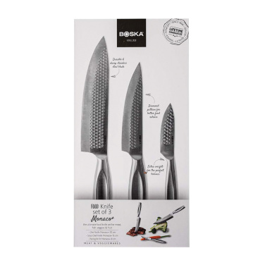 Logotrade promotional giveaways photo of: BOSKA Kitchen Knives Monaco+, set of 3