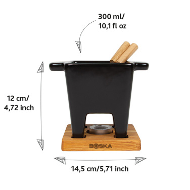 Logotrade promotional giveaway picture of: BOSKA Tapas Fondue Nero - 300 ml