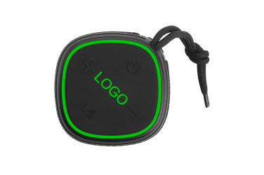 Logotrade promotional item image of: Bluetooth speaker HERMON Schwarzwolf
