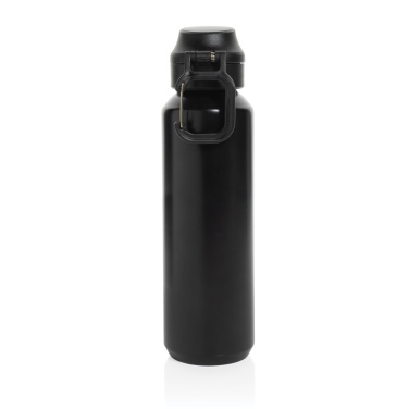 Logotrade promotional gifts photo of: Via RCS Re-steel lockable sport bottle 600ML