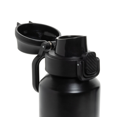 Logotrade promotional item image of: Via RCS Re-steel lockable sport bottle 600ML