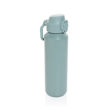 Logotrade promotional giveaways photo of: Via RCS Re-steel lockable sport bottle 600ML