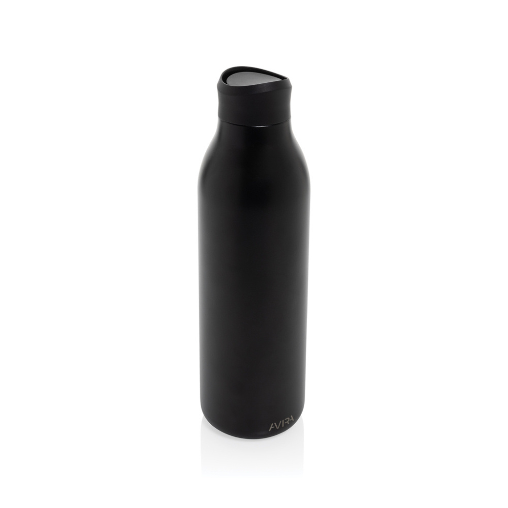 Logotrade promotional item image of: Avira Alok RCS re-steel 360 waterbottle 600ML