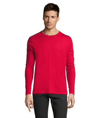 Logo trade corporate gifts image of: IMPERIAL LSL MEN T-Shirt190