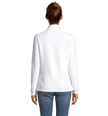 Logotrade promotional merchandise image of: NORTH WOMEN ZIPPED FLEECE