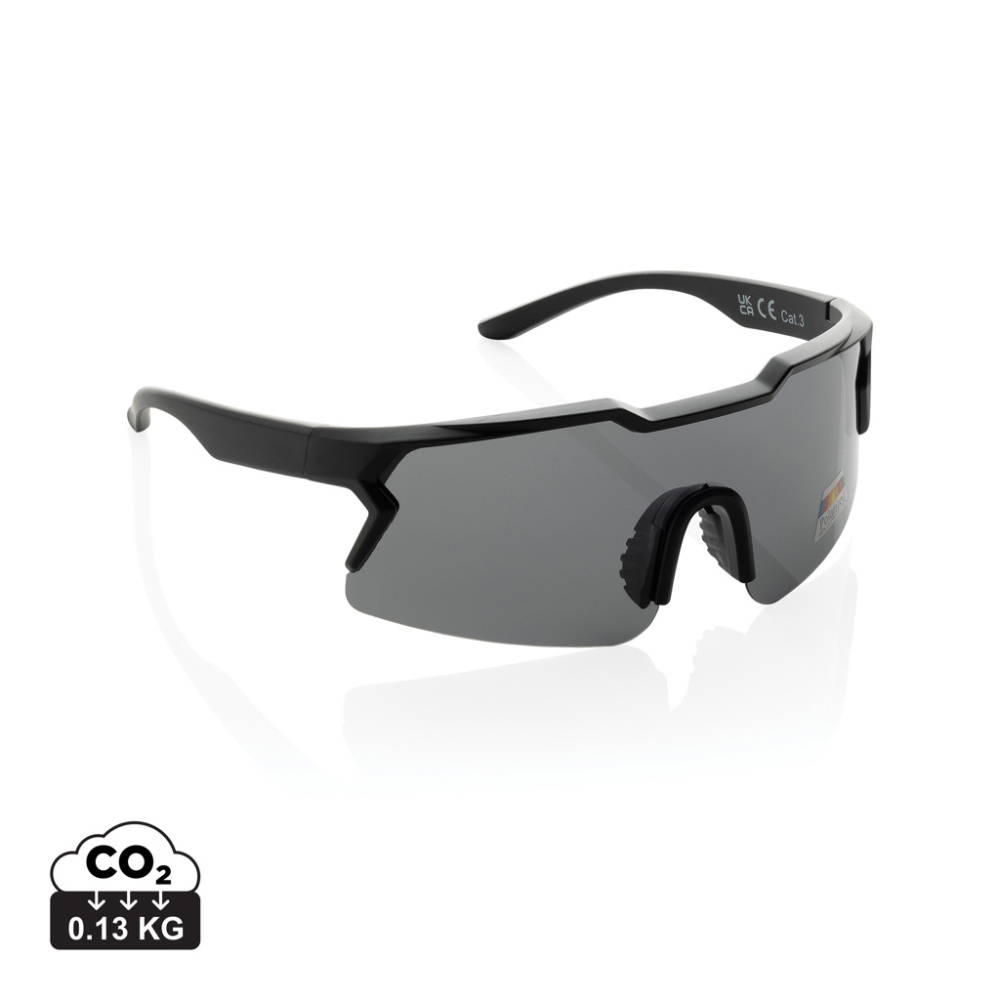 Logo trade corporate gifts picture of: SproShield RCS plastic activity glasses with polarized lens