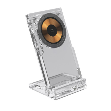 Logo trade promotional products image of: Magcharge 15W magnetic wireless charging stand