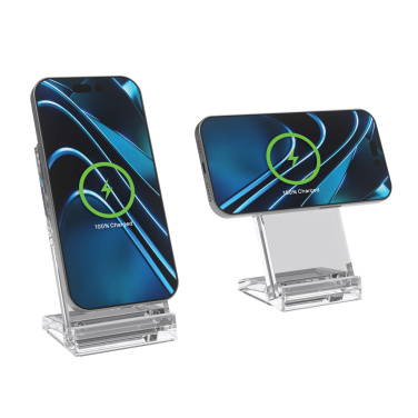 Logotrade advertising product picture of: Magcharge 15W magnetic wireless charging stand