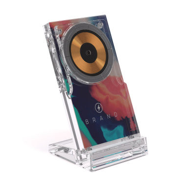 Logotrade promotional giveaway picture of: Magcharge 15W magnetic wireless charging stand