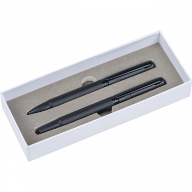 Logotrade promotional item picture of: Elegant MoLu writing set Santa Rosa