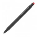 Metal ballpoint pen with touch function Ohara, red