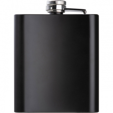 Logo trade promotional giveaway photo of: Stainless steel hip flask Sheffield