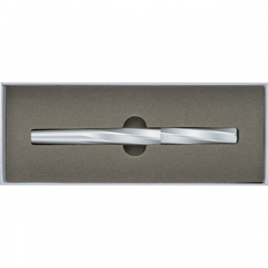 Logo trade advertising products image of: MoLu brass rollerball Praia Grande