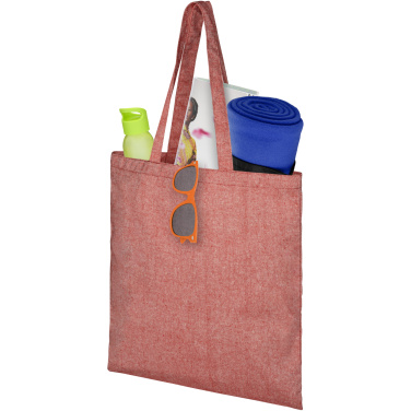 Logo trade promotional giveaways picture of: Pheebs 150 g/m² recycled tote bag 7L
