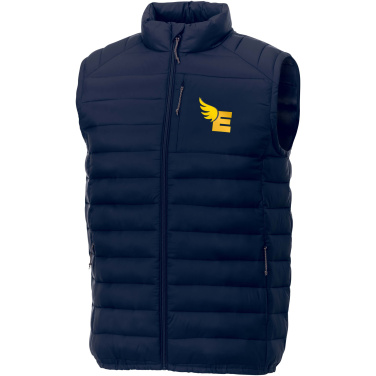 Logo trade business gift photo of: Pallas men's GRS recycled insulated bodywarmer