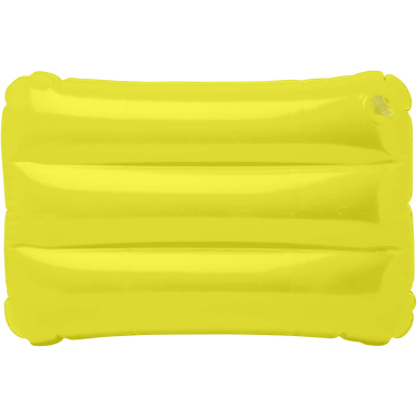 Logo trade business gifts image of: Sunny inflatable beach pillow