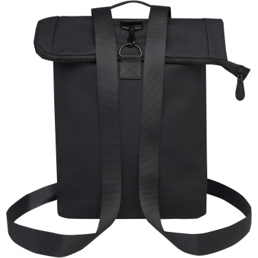 Logo trade promotional items image of: Turner 15.6" GRS recycled roll-top laptop backpack 12L