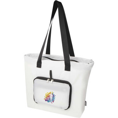 Logotrade promotional merchandise photo of: EcoFold RPET foldable tote bag 16L