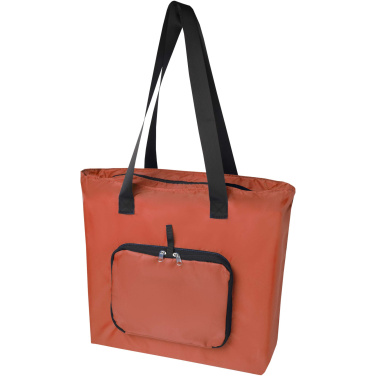 Logotrade promotional gift picture of: EcoFold RPET foldable tote bag 16L