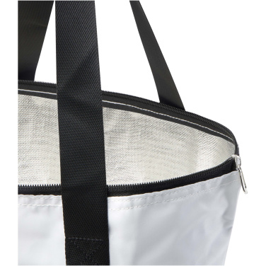 Logo trade corporate gifts picture of: EcoFold RPET foldable tote cooler bag 15L