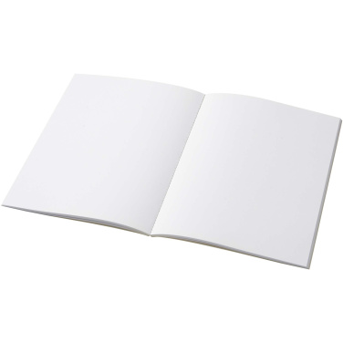 Logo trade promotional product photo of: Novella Austen A5 recycled soft cover notebook - 50 sheets