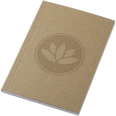 Logotrade promotional giveaways photo of: Novella Austen A6 recycled soft cover kraft notebook - 50 sheets