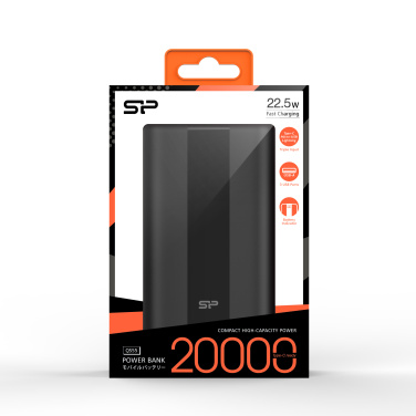 Logo trade advertising products picture of: POWER BANK SILICON POWER QP55 10000 MAH