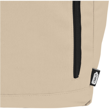 Logo trade corporate gifts picture of: Byron 15.6" GRS RPET roll-top backpack 18L