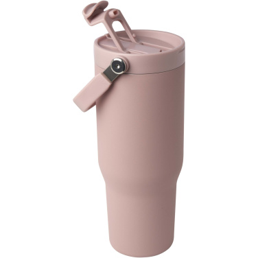 Logo trade advertising products picture of: Bronx 900 ml RCS recycled stainless steel copper vacuum insulated tumbler with dual function lid