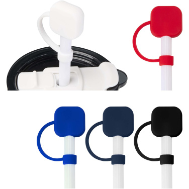 Logo trade promotional gifts image of: Sip silicone straw cover