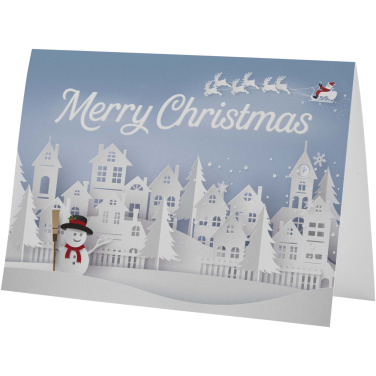 Logo trade advertising products image of: Herald A5 greeting card