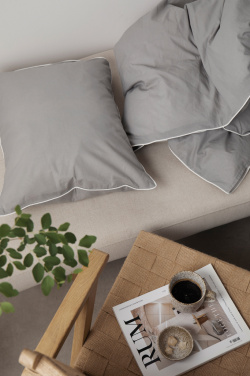 Logo trade business gift photo of: VINGA Marston OCS organic cotton bed linen, 4 pcs set