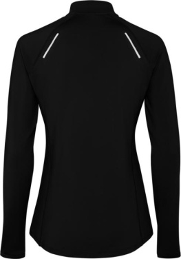 Logo trade corporate gift photo of: Estambul long sleeve women's half zip sweatshirt