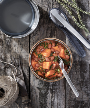 Logo trade promotional product photo of: Black+Blum Glass Lunch Bowl 750ml