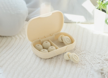 Logo trade business gifts image of: Sereva Noise reducing earplugs