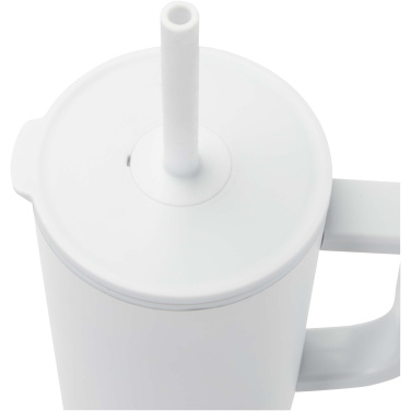 Logo trade promotional products picture of: Brady 900 ml RCS certified insulated tumbler with silicone straw