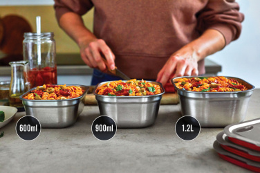 Logotrade promotional merchandise photo of: Black+Blum Mealprep Box 3pcs Set Small, Medium, Large